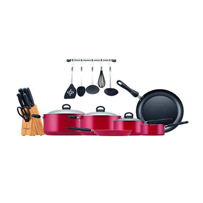 20965 Pretge Clasiqe Cook Set 22Pcs (2c)