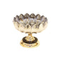 21 Round Deep Glass Bowl (Gray)
