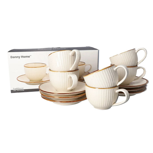 220BW 2058 220ml 6Pcs Cup Set 8c