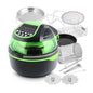 2226 AF145 AIR FRYER Black Green  1c