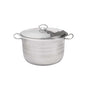 24" FLAVIA DEEP POT+ S.S LID 6.80Ltr 6c