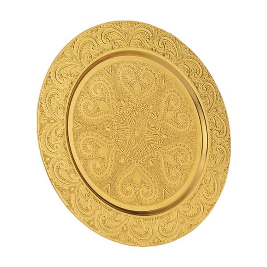 244-K-18 6PC IRON SERVICE PLATE Set 4c
