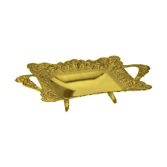 245-K-18 RECTANGEL FOOTED CHOCOLATE BOWL