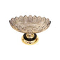 25 Oval Deep Glass Bowl (Gray)