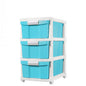 2523 3Tier Drawer W-Wheel 1pcs-set