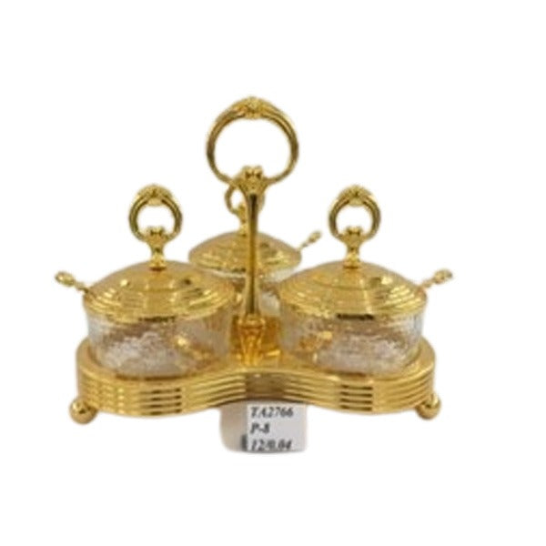 TA2766 3-Suger Pot (Gold)
