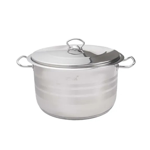 30" FLAVIA DEEP POT+ SS LID 12.70 Lt 4c