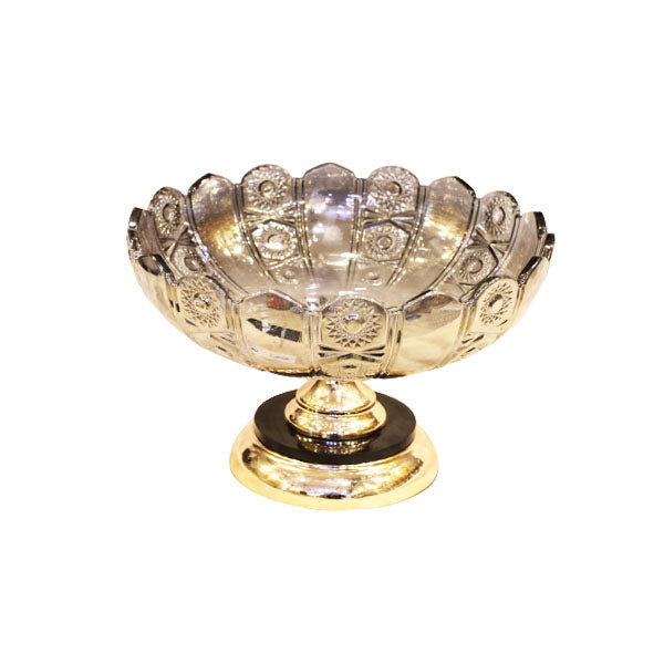 30 Flower Fruit Bowl (BLK)