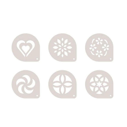 308850 MYDRINK 6 Capucino Stencils12/144