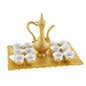 318-K18 12 PEOPLE PORCELIN ZAMZAM SET 4c