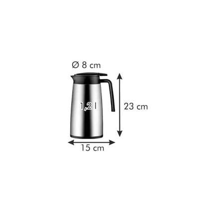 318512 VACUUM FLASK 1.2 L, SS 6-12c