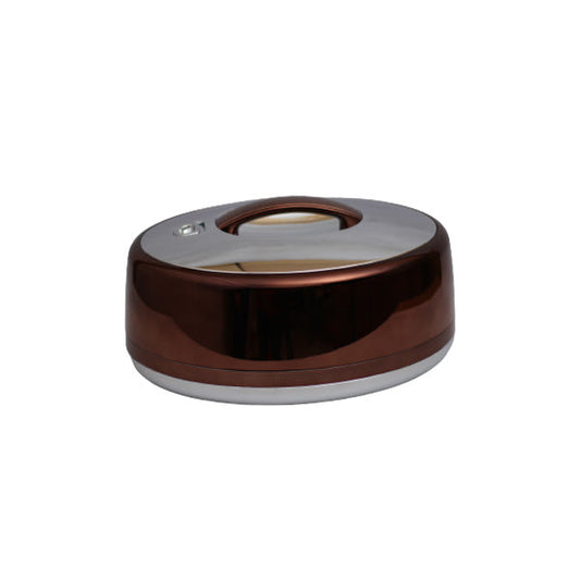 334CH-S 4Ltr Ovl Choclate Silver H-P 6c
