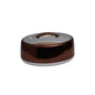 334CH-S 4Ltr Ovl Choclate Silver H-P 6c