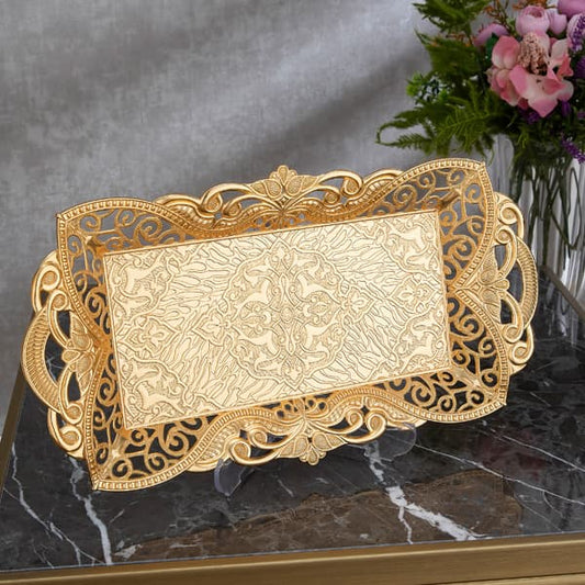 346-2-18 ARYA RECTANGULAR TRAY FOR 2 35c