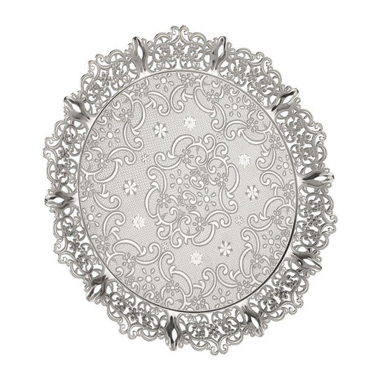 355-6-11 MOT?F ROUND TRAY 20c