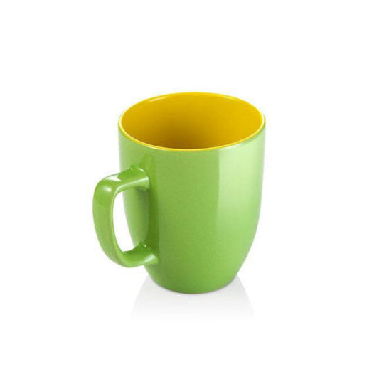 387192.25 MUG, GREEN CREMA SHINE