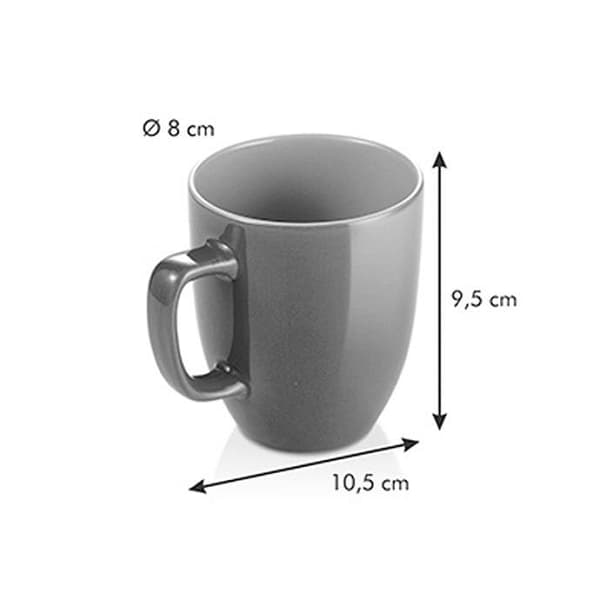 387192.30 MUG, BLUE CREMA SHINE