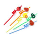 40570 Fruit Straw Multi Color 3pcs