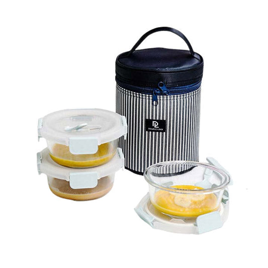 41931A DL Glass Picnic Bag Set (Set 3)6c