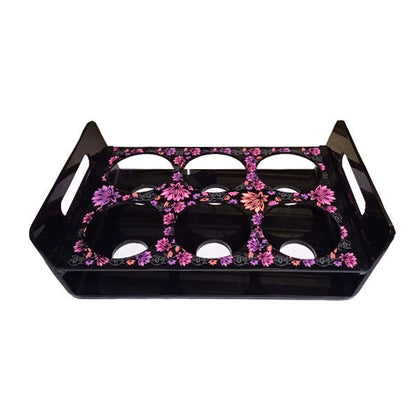 6 in 1 Glass Holder,Dashing Blk URBAN 6c