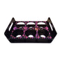 6 in 1 Glass Holder,Dashing Blk URBAN 6c