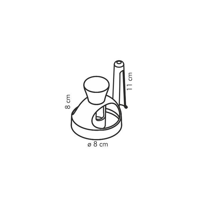 630047 DELICIA Dounut Cutter W/Tong12/72