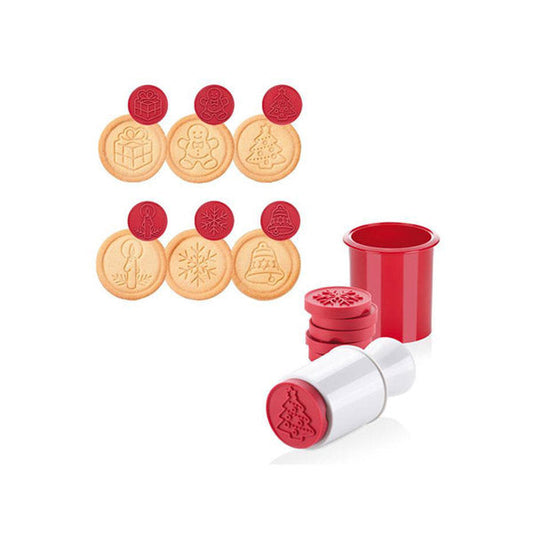 630114 DELICIA Cookie Stamp 6patrn 12/48