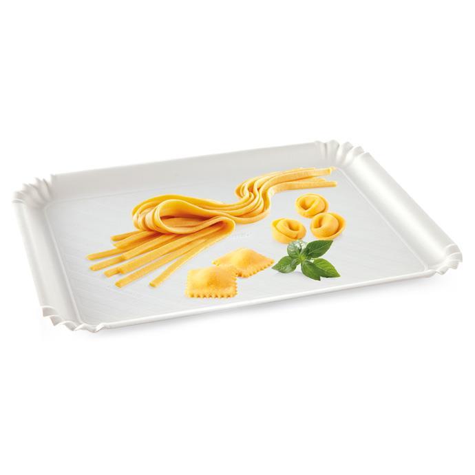 630701 Tray 42x31cm White 2p Delicia 24c