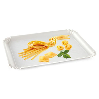 630701 Tray 42x31cm White 2p Delicia 24c
