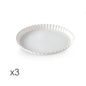 630703 Tray 30cm White 3p Delicia 24c