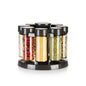 657066 8pcs Spice Jar Rotating Stand 12c