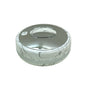 662WS-S 2Ltr Round White Silver 6c