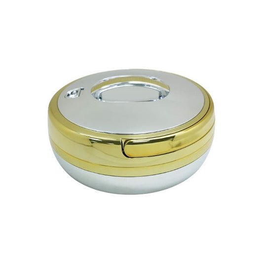 663G/S 3Ltr Round Gold+Silver H-P 6c
