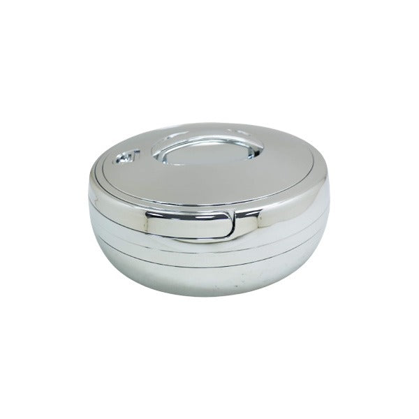 663S/S 3Ltr Round Silver H/P (6c)
