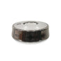 664BK-S 4Ltr Round Blk Silver HPot 6c