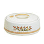 664 4Ltr Round Beige/Wheat Hot Pot 6c