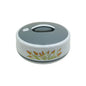 664GM/GE 4Ltr Rnd Grey Marble 6c