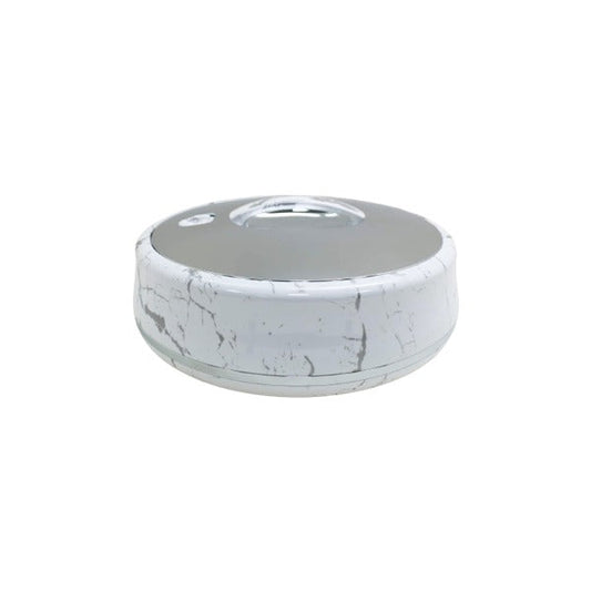 664WS/S 4Ltr Round White Silver 6c