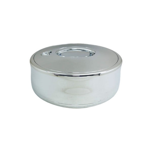 665S-S Round Full Silver Hot Pot 6c