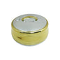 666G/S 6Ltr Round Gold-Silver HotPot 6c