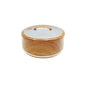 666LW-S 6Ltr Rd Wood Silver HotPot 6c