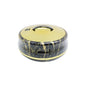 666ZG/G 6Ltr Round Black+Gold HotPot 6c