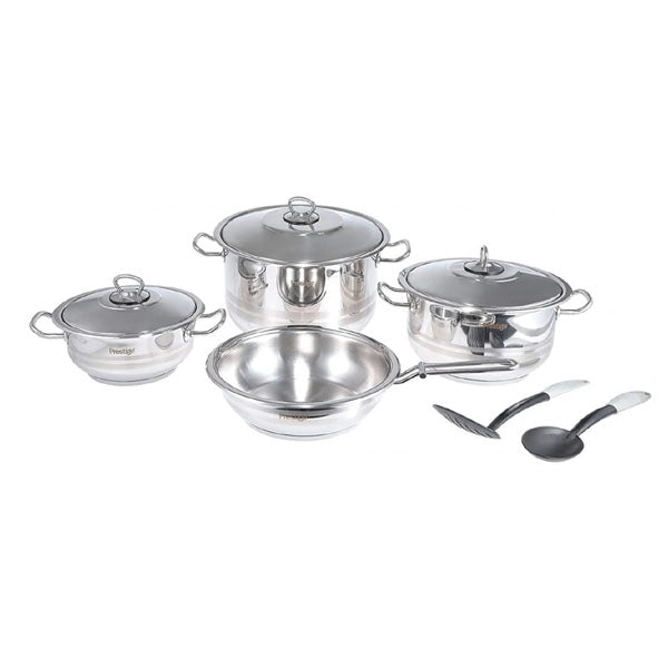 7001 Prestige Stainless Steel 9pc Set