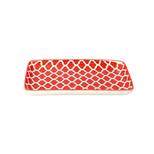70FGCFP 7" Rect Plate Porcelain 6-60c