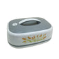 775GM 5.5Ltr Rect Grey Marble 6c