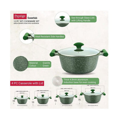 80963 PRESTIGE ESSENTIALS 12PC GREEN 2c