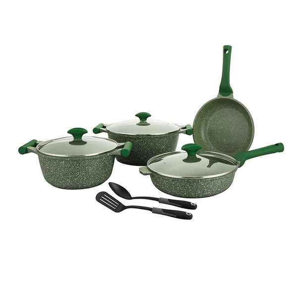 80990 PRESTIGE ESSENTIALS 9PC SET-GRN 2c