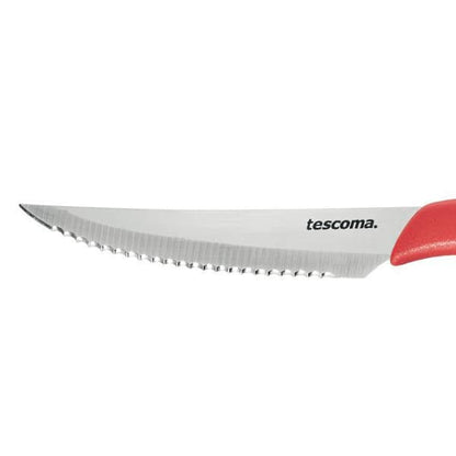 863056.20 SteakKnife12cm6P Red Presto48c
