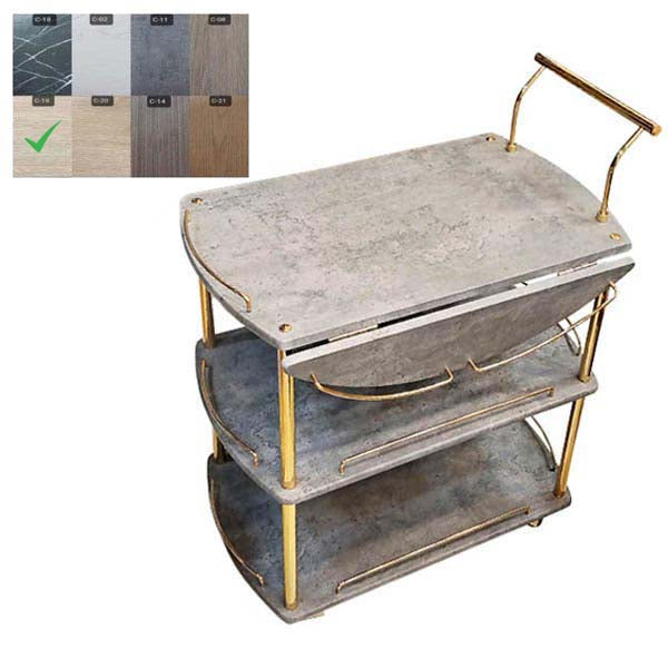 885-E19 YellowWood Trolly 1c