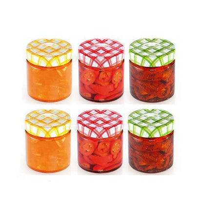 895112 PreservingJar200ml 6pDellacas 8c